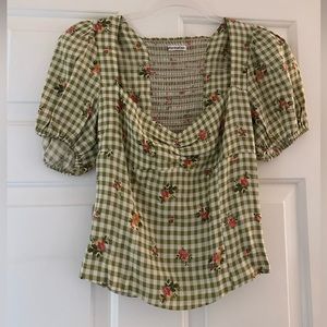 Reformation Printed Top